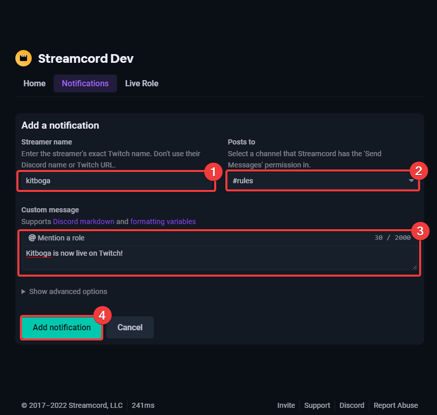 Streamcord  The Best Discord Bot for Twitch